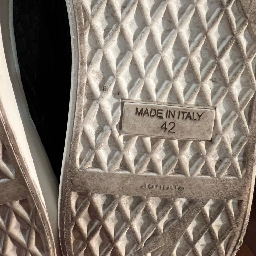 Giuseppe Zanotti Crocodile Effect Low Top Sneakers Zippers - Picture 6 of 8